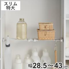 つっぱり棚 突ぱりすき間棚 スリム 特大 取付幅：28.5～43cm （ ツッパリ つっぱり 棚 収納 縦 横 取り付け 伸縮棚 隙間収納 追加棚 突っ