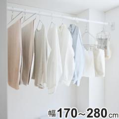 突っ張り棒 取付幅：170～280cm L 簡単設置 極太ポール （ つっぱり棒 突っ張り つっぱり 棒 突っ張りポール つっぱりポール 強力 頑丈 
