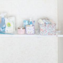 つっぱり棚 パワフルメッシュ棚 取付幅：73～112cm 2個セット （ 突っ張り棚 強力 つっぱり メッシュ 突ぱり 突っ張り式収納 伸縮棚 ラッ