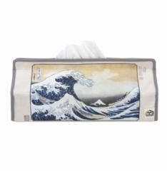 ティッシュケース 富嶽三十六景 神奈川沖浪裏 tente 吊り下げ （ ティッシュカバー ティシュ入れ ティッシュボックス 壁掛け 置き型 ルー