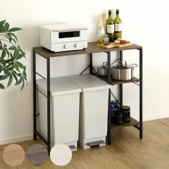 �S�~���ド�b�N ��90.2cm �ؖڒ� �L�b�`���J�E���^�[ �i ���b�N �S�~���� �I ���� �L�b�`�����[ 45L�Ή� �����W�� ���I �A�W���X�^�[�t