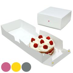 �P�[�L�{�b�N�X �P�[�L�^ �t���b�g 18cm�p �v���[�� ���{�� �i ���َq ���b�s���O �f�R���[�V�����P�[�L �� ���كO�b�Y �z���C�g 6���p 