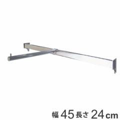 壁面収納 フィットラック コートフックセット 幅45cm （ パーツ オプション 部品 DIY 収納 フック 壁掛け 吊り下げ コート掛け 掛ける収