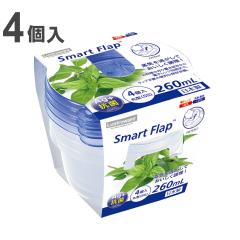 �ۑ��e�� 260ml �X�}�[�g�t���b�v BA �ی^ SS 4�� �i ���{�� �R�� �v���X�`�b�N �t�[�h�R���e�i �Ⓚ �① �ۑ� �e�� �v���X�`�b�N�e��