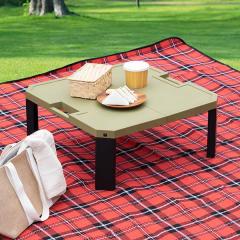���W���[�e�[�u�� �܂肽���� �X�N�G�A 55�~55cm �s�N�j�b�N�e�[�u�� �y�� �`���r�[ �i �e�[�u�� �܂肽���݃e�[�u�� �p�^ �A�E�g�h�A �s