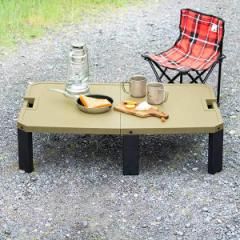 レジャーテーブル 折りたたみ ワイド 90×55cm ピクニックテーブル 軽量 チャビー （ テーブル 折りたたみテーブル 角型 長方形 アウトド
