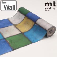 リメイクシート 壁用 タイル・ヴィンテージ mt FLEECE 23cm×5m （ 壁紙シール のり付き 壁紙 貼って剥がせる DIY お手軽 マスキングテー
