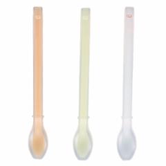 シリコンスプーン プリグレース スプーン ピュア 一体タイプ （ 介護用スプーン 介護 シリコン 食洗機対応 介護食器 高齢者 食事介助 自