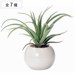 フェイクグリーン ラウンドポット 卓上 （ ミニポット 人工観葉植物 光触媒 ポット 鉢 造花 インテリア リアル ミニ 観葉植物 人工植物 
