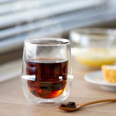 KINTO �L���g�[ KRONOS �_�u���E�H�[�� �R�[�q�[�J�b�v 250ml �i ��d�\�� �ۉ� �K���X �H��@�Ή� �d�q�����W�Ή� �R�b�v �O���X �ۗ� 