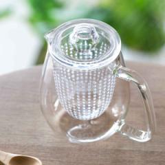 KINTO キントー UNITEA ティーポット 680ml プラスチック （ ユニティ 紅茶ポット 急須 ガラスポット ポット ガラス 食洗機対応 茶こし付