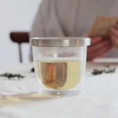 KINTO �L���g�[ LEAVES TO TEA LT �e�B�[�o�b�O�J�b�v 260ml �i �t�^�t�� �_�u���E�H�[�� �ϔM�K���X �R�b�v �e�B�[�E�F�A �_�u���E�H�[