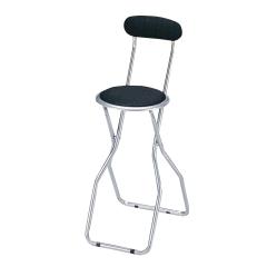 �J�E���^�[�`�F�A ���ʍ�61.5cm �w������t�� �܂肽���ݎ� �i �֎q �܂��� �`�F�A�[ �J�E���^�[�`�F�A�[ �p�C�v�֎q �R���p�N�g �ȃX