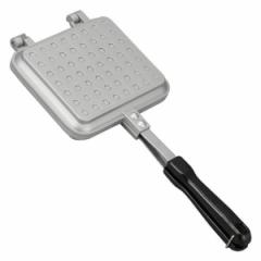 ホットサンドメーカー IH対応 両面焼き 角型 サクッとふんわり （ ガス火対応 オール熱源対応 トースターパン 製菓道具 製菓用品 調理器