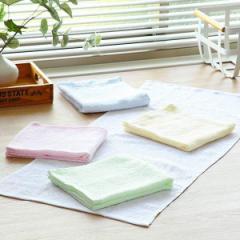 フェイスタオル 34×80ｃｍ タオル 5色組 カラーフェイスタオル （ フェイス たおる 綿100％ 5色セット 綿 コットン 手洗い 洗顔 スポー