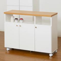 �L�b�`�����S�� ��90cm �J�E���^�[���S�� �w�ʉ��ώd�グ �L���X�^�[�t�� �i �L�b�`�����b�N �L�b�`�� ���[ �����W�� ��Ƒ� �L�b�`����