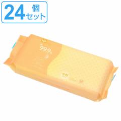おしり拭き 水99.9 中判 100枚入り 24個セット （ おしりふき お尻ふき お尻拭き セット 純水 99.9％ 排泄介助 介護 高齢者 日本製 パラ