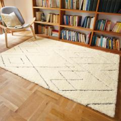 ラグ 140×200 約1.5畳 厚手 防ダニ ホットカーペット対応 TOR3865 （ ラグマット カーペット じゅうたん 絨毯 敷物 マット 北欧 おしゃ