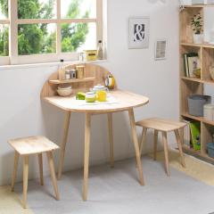 �_�C�j���O�e�[�u���Z�b�g 2�l�|�� 3�_�Z�b�g �e�[�u����80cm ���~�^ �`�F�A�~2 NATURAL SIGNATURE �i �_�C�j���O �Ǖt�� �ؐ� �e�[�u�� 