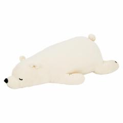 抱き枕 ぬいぐるみ 白くま プレミアムねむねむアニマルズ ラッキー Lサイズ （ 抱きまくら 動物 シロクマ プレミアム 枕 まくら クッショ