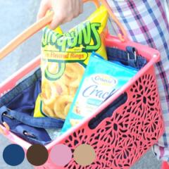マハロバスケットリィ 買い物かご 収納 アウトドア バスケット 正方形 （ レジかご 買い物カゴ レジカゴ ランドリーバスケット 洗濯かご 