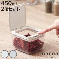 marna �}�[�i GOODLOCKCONTAINER �ۑ��e�� �V���[�g K764 2�Z�b�g �i �O�b�h���b�N�R���e�i 450ml �p�b�L���t�� 2�Z�b�g ���� �L���j