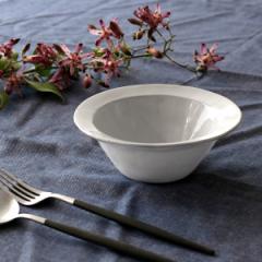 ボウル 14cm リム Calin 皿 洋食器 陶器 日本製 （ スープ皿 電子レンジ対応 食洗機対応 リム皿 リム鉢 スープボウル 小鉢 サラダ シリア