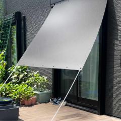 �ՔM�I�[�j���O ������ �v���~�A�� 180�~180cm ������ �i �V�F�[�h �ՔM �T���V�F�[�h �ډB�� ���悯 �R�t�� �Ռ� UV�J�b�g �ȃG�l ����