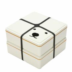 お弁当箱 ジェルクール じぇるく～ま ピクニックランチボックス ファミリー 2段 2200ml 保冷剤一体型フタ （ 行楽弁当 ピクニック 大人数
