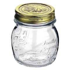 Bormioli Rocco �{���~�I���E���b�R �N�A�g���X�^�b�W�I�[�j �W�����r ���^���L���b�v�W���[ 250ml �K���X�� �i �ۑ��e�� �ۑ��r�� �L��