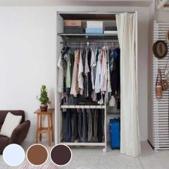 �L�k�N���[�[�b�g ��85-125cm �n���K�[���b�N ��I�E�J�[�e���t ���{�� �i �L�k �N���[�[�b�g �ߗގ��[ �Ƌ� ���[�h���[�u ��^ �ؐ� ��