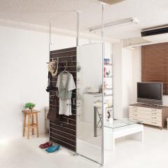 �˂����� �Ԏd�؂藼�ʃ~���[ ��60cm ���{�� �i �˂�����p�[�e�[�V���� ���ʃ~���[ �~���[ �� ���� �Ԏd�؂� �ǖʎ��[ ���ς� �p�� �p