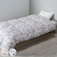 西川 羽毛布団 グースダウン93％ 花柄 シングルロング スリーピュア 日本製 （ ニシカワ 羽毛 ふとん 布団 掛け布団 ダウン 国産 sleepur