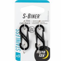 Jri 2 GXri[ `bv 1.2~3.3cm i iCgACY NITEIZE S-BINER Sri[ DUALCARABINER STAINLESS S^ Jri