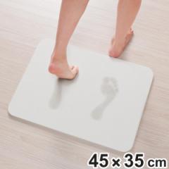 バスマット 珪藻土 日本製 Mサイズ 瞬乾力バスマット （ お風呂マット 35×45cm 足ふきマット 吸水 速乾 国産 浴室マット バーミキュライ