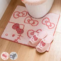 トイレマット サンリオキャラクターズ シュシュ キティ クロミ 約55×60cm （ トイレ マット 足元マット サンリオ 滑り止め 洗濯OK トイ