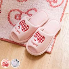 トイレスリッパ サンリオキャラクターズ シュシュ キティ クロミ スリッパ （ トイレ用スリッパ サンリオ 前開き 洗濯OK ファブリック 23