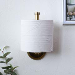 トイレットペーパーストッカー アンティーク BISK DECO ビスク （ トイレットペーパー ストッカー 真鍮 トイレットペーパー収納 ペーパー