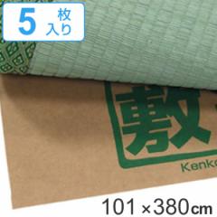 敷紙 健康敷紙10帖 101×380cm 5枚入 （ 敷き紙 保護シート 畳用 フローリング用 10帖 タタミ 畳 抗菌 防ダニ 色移り 防ぐ 通気性 間に敷