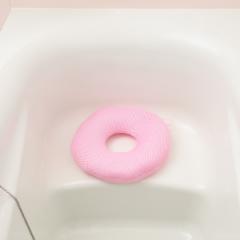 バスクッション 抗菌お風呂クッション 30cm 抗菌 日本製 お風呂 クッション 半身浴 グッズ 風呂 バス プレゼント （ 座布団 円座布団 バ