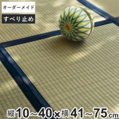 オーダーメイド 畳 国産 ユニット畳 い草 8層 縦10～40×横41～75cm （ サイズオーダー オーダー畳 畳マット オーダー い草ラグ い草カー