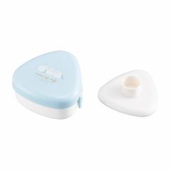 シマエナガ おにぎりケース （ レンジ対応 おむすびケース お弁当箱 弁当箱 三角 日本製 女子 男子 レンジOK おにぎり おにぎり弁当箱 お