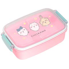 弁当箱 500ml ちいかわ ランチボックス（仕切付） （ ハチワレ うさぎ お弁当箱 レンジ対応 食洗機対応 １段 角型 子供 日本製 電子レン