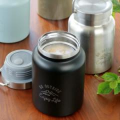 保温弁当箱 スープジャー モンテ キャプテンスタッグ CAPTAINSTAG HDフードポット 400ml 保温 保冷 （ 真空二重構造 スープボトル ステン