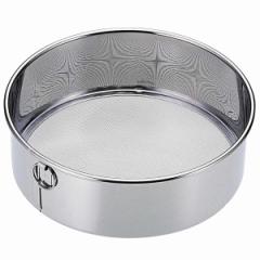 粉ふるい器 15cm ラフィネ ステンレス （ 食洗機対応 漉し器 お菓子作り 製菓道具 ステンレス製 日本製 裏ごし器 リング付き パン お菓子