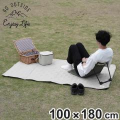 ���W���[�V�[�g 100�~180cm �����e �����L���e�B���O���W���[�V�[�g �L���v�e���X�^�b�O �i CAPTAIN STAG ���W���[�}�b�g �s�N�j�b�N�V�[