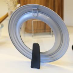 フライパン 蓋 20～24cm チーノ ガラス窓付き スタンド式 （ フライパン蓋 ガラス蓋 鍋蓋 鍋フタ 鍋ふた カバー 自立 立つ 20cm 22cm 24c