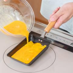 卵焼き器 9×13cm IH対応 鉄製 お弁当用玉子焼き器 日本製 （ ガス火対応 玉子焼き器 鉄 玉子焼きフライパン エッグパン フライパン 玉子