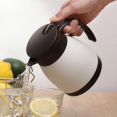 卓上ポット 500ml 保温 保冷 エコット テーブルポット ステンレス製 （ ステンレスポット 保温ポット 保冷ポット 真空二重構造 ステンレ