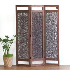 �� �X�N���[�� 3�A �A�W�A���e�C�X�g �`�[�N�ރt���[�� ����160cm �i �p�[�e�[�V���� �p�[�e�B�V���� �Ԏd�؂� �ىƋ� �C���e���A �ډB��